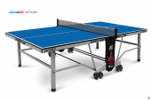 стол теннисный victory синий indoor
